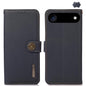 KHAZNEH Custer Genuine Leather RFID Phone Case, For iPhone 16e / 17e, For iPhone 17 Pro Max, For iPhone 17 Pro, For iPhone 17, For iPhone Air, For iPhone 16 Pro Max, For iPhone 16 Pro, For iPhone 16 Plus