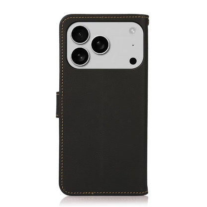 KHAZNEH Custer Genuine Leather RFID Phone Case
