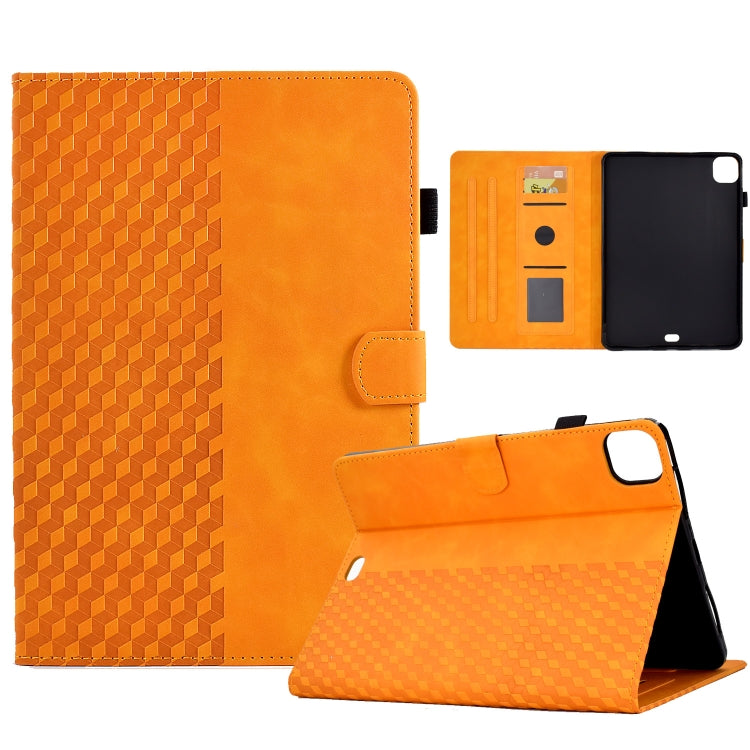 Rhombus Embossed Leather Tablet Case, For iPad Pro 11 2025 / 2024