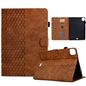 Rhombus Embossed Leather Tablet Case, For iPad Pro 11 2025 / 2024