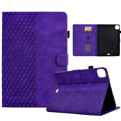 Rhombus Embossed Leather Tablet Case, For iPad Pro 11 2025 / 2024