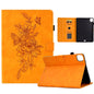 Peony Butterfly Embossed Leather Smart Tablet Case, For iPad Pro 11 2025 / 2024