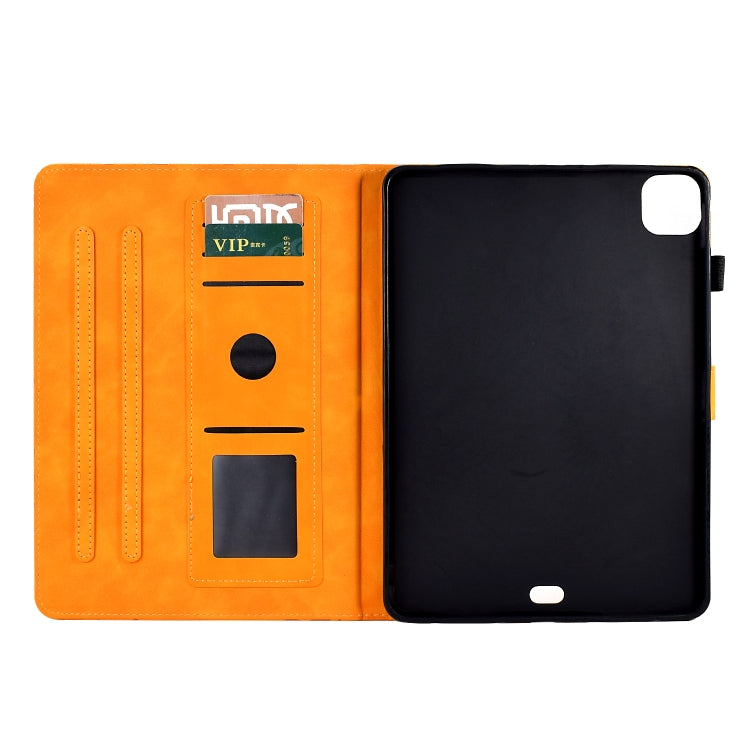 Fortune Tree Embossed Leather Smart Tablet Case, For iPad Pro 11 2025 / 2024