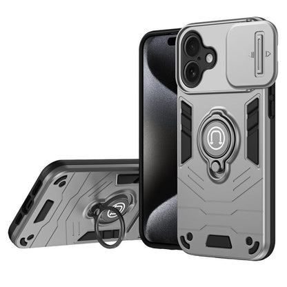 Camshield Ring Holder Phone Case, For iPhone 18 Pro / 17 Pro, For iPhone 18 Pro Max / 17 Pro Max, For iPhone 17, For iPhone Air, For iPhone 15 Pro Max, For iPhone 15 Pro, For iPhone 15 Plus, For iPhone 15