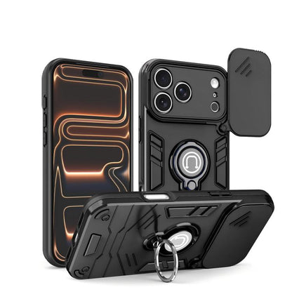 Camshield Ring Holder Phone Case, For iPhone 18 Pro / 17 Pro, For iPhone 18 Pro Max / 17 Pro Max, For iPhone 17, For iPhone Air, For iPhone 15 Pro Max, For iPhone 15 Pro, For iPhone 15 Plus, For iPhone 15
