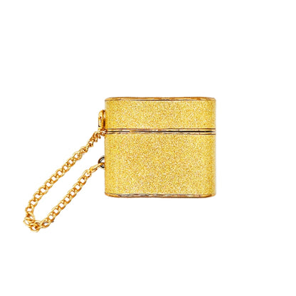 Cylindrical Glitter Leather Texture Bluetooth Earphone Protective Case, For AirPods 4, For AirPods Pro 2, For AirPods 3, For AirPods Pro, For AirPods 2 / 1