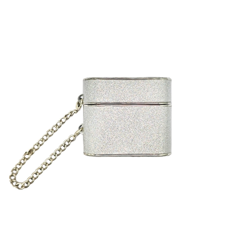 Cylindrical Glitter Leather Texture Bluetooth Earphone Protective Case