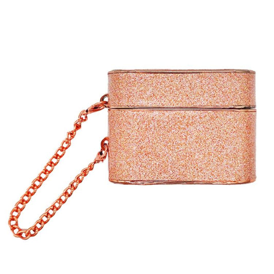 Cylindrical Glitter Leather Texture Bluetooth Earphone Protective Case, For AirPods 4, For AirPods Pro 2, For AirPods 3, For AirPods Pro, For AirPods 2 / 1