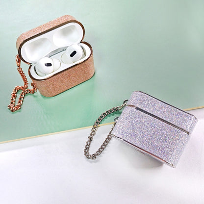 Cylindrical Glitter Leather Texture Bluetooth Earphone Protective Case, For AirPods 4, For AirPods Pro 2, For AirPods 3, For AirPods Pro, For AirPods 2 / 1