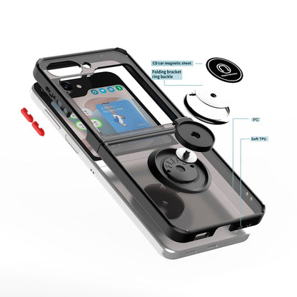 Q Shadow 1 Series TPU + PC Phone Case with Ring