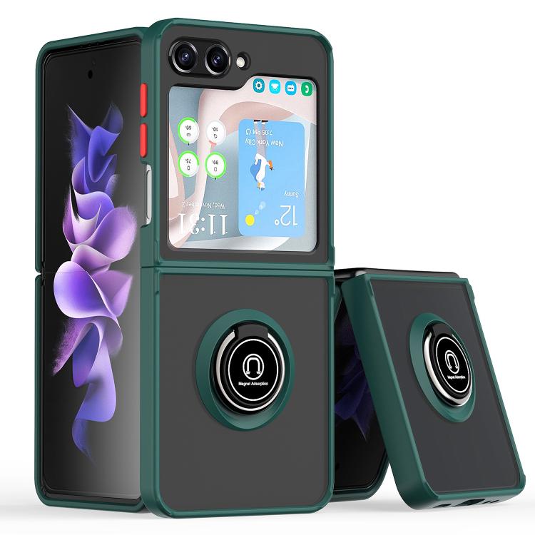 Q Shadow 1 Series TPU + PC Phone Case with Ring