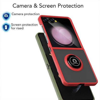 Q Shadow 1 Series TPU + PC Phone Case with Ring
