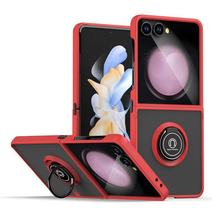 Q Shadow 1 Series TPU + PC Phone Case with Ring