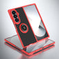 Q Shadow 1 Series TPU + PC Phone Case with Ring, For Samsung Galaxy Z Fold7, For Samsung Galaxy Z Fold6, For Samsung Galaxy Z Fold5