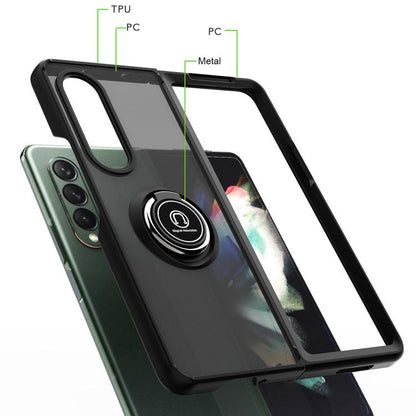 Q Shadow 1 Series TPU + PC Phone Case with Ring