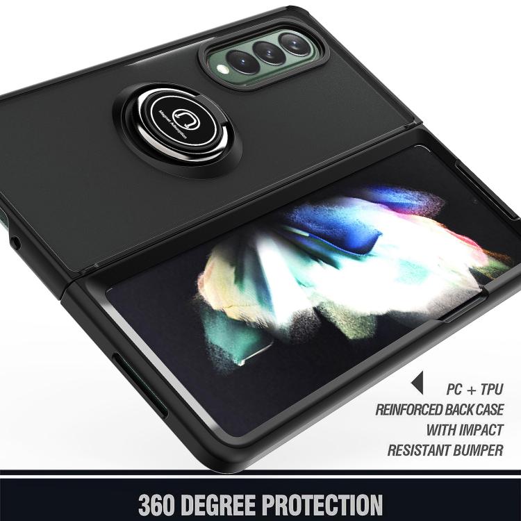 Q Shadow 1 Series TPU + PC Phone Case with Ring