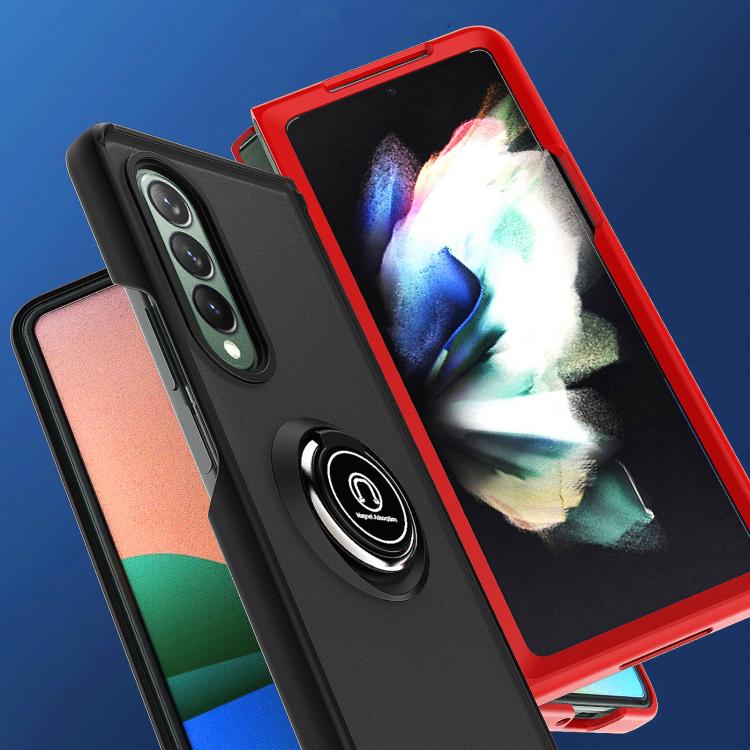 Q Shadow 1 Series TPU + PC Phone Case with Ring