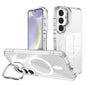J2 High Transparent MagSafe Magnetic Frame Holder Phone Case