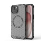 Honeycomb Magnetic Ring Shockproof Phone Case, For iPhone 16, For iPhone 15 Pro Max, For iPhone 15 Pro, For iPhone 15 Plus