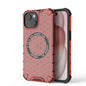 Honeycomb Magnetic Ring Shockproof Phone Case, For iPhone 15, For iPhone 14 Plus, For iPhone 14, For iPhone 14 Pro