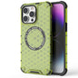 Honeycomb Magnetic Ring Shockproof Phone Case, For iPhone 15, For iPhone 14 Plus, For iPhone 14, For iPhone 14 Pro