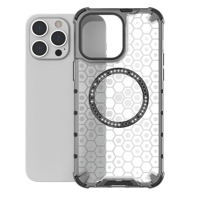 Honeycomb Magnetic Ring Shockproof Phone Case