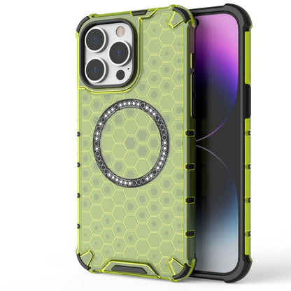 Honeycomb Magnetic Ring Shockproof Phone Case