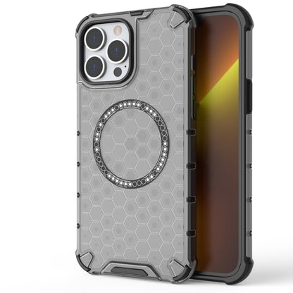 Honeycomb Magnetic Ring Shockproof Phone Case