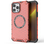 Honeycomb Magnetic Ring Shockproof Phone Case