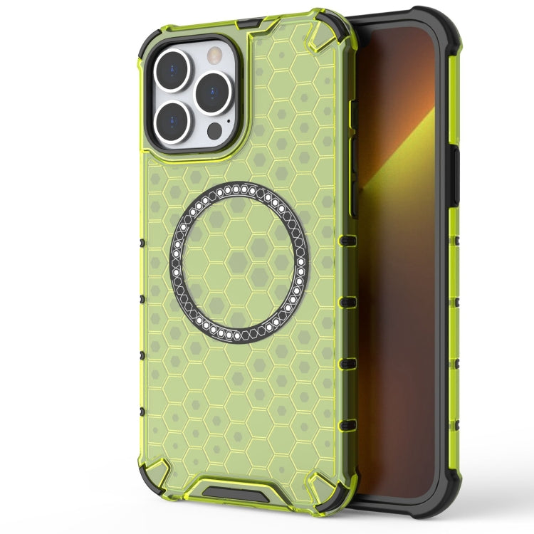 Honeycomb Magnetic Ring Shockproof Phone Case