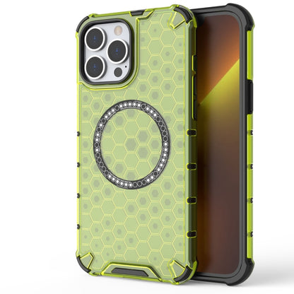 Honeycomb Magnetic Ring Shockproof Phone Case