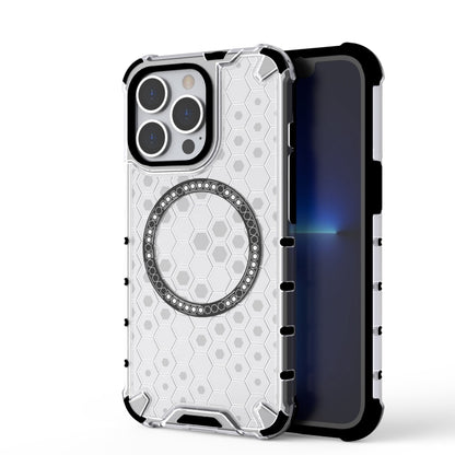 Honeycomb Magnetic Ring Shockproof Phone Case