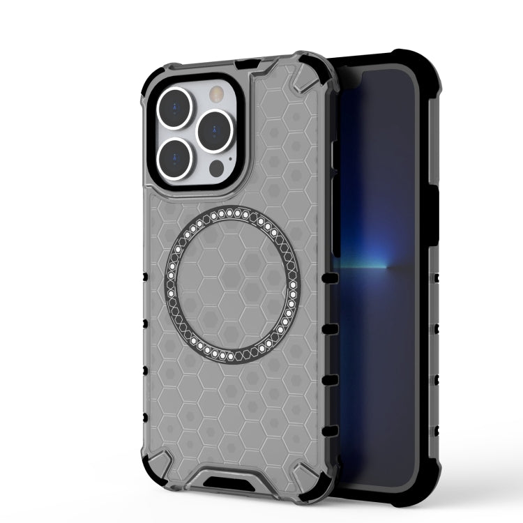 Honeycomb Magnetic Ring Shockproof Phone Case