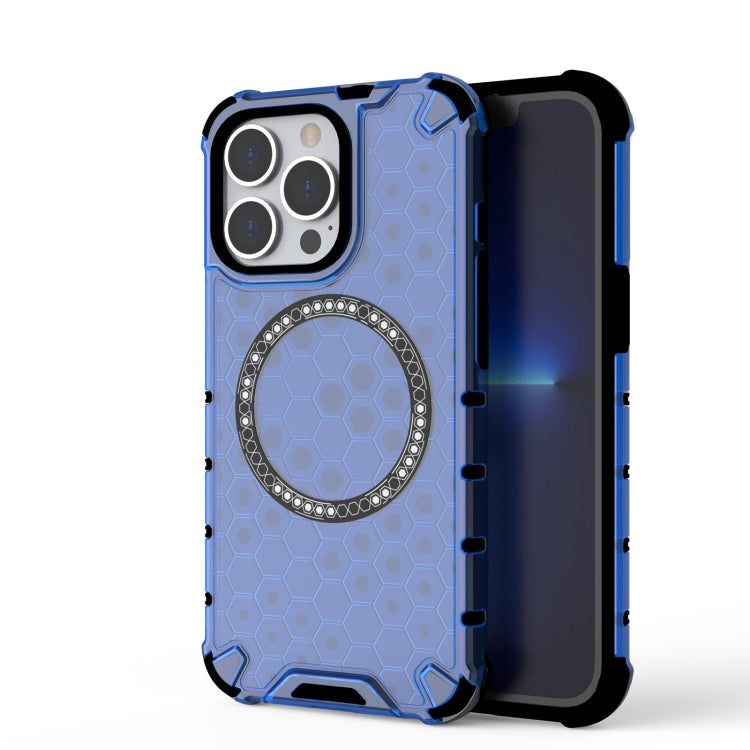 Honeycomb Magnetic Ring Shockproof Phone Case