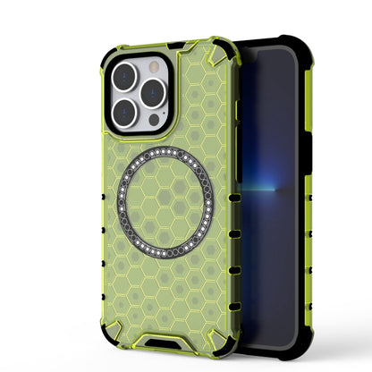 Honeycomb Magnetic Ring Shockproof Phone Case