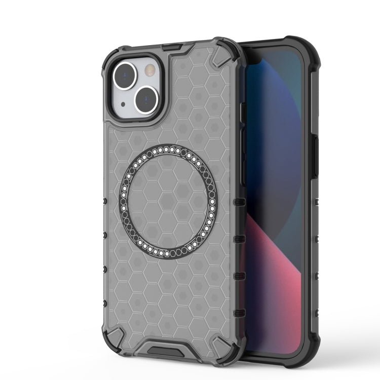 Honeycomb Magnetic Ring Shockproof Phone Case