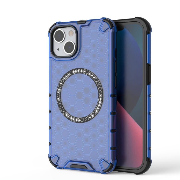 Honeycomb Magnetic Ring Shockproof Phone Case