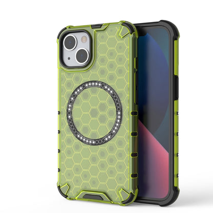 Honeycomb Magnetic Ring Shockproof Phone Case