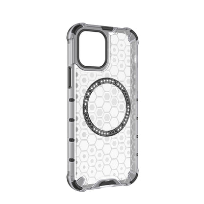 Honeycomb Magnetic Ring Shockproof Phone Case, For iPhone 12 / 12 Pro, For iPhone 12 Pro Max, For iPhone 11 Pro Max, For iPhone 11