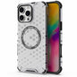 Honeycomb Magnetic Ring Shockproof Phone Case, For iPhone 17e / 16e, For iPhone 16 Pro Max, For iPhone 16 Pro, For iPhone 16 Plus