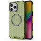 Honeycomb Magnetic Ring Shockproof Phone Case, For iPhone 17e / 16e, For iPhone 16 Pro Max, For iPhone 16 Pro, For iPhone 16 Plus
