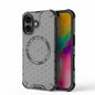 Honeycomb Magnetic Ring Shockproof Phone Case, For iPhone 16, For iPhone 15 Pro Max, For iPhone 15 Pro, For iPhone 15 Plus
