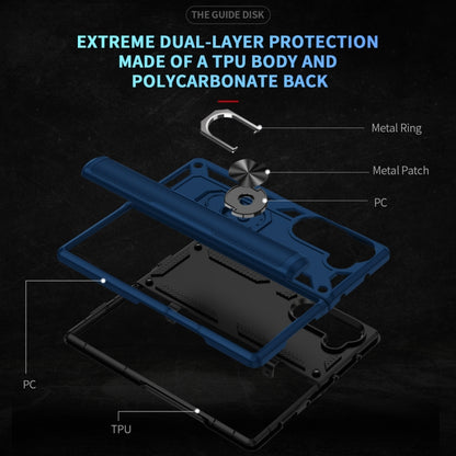 Shockproof TPU + PC Phone Case with Protective Strap