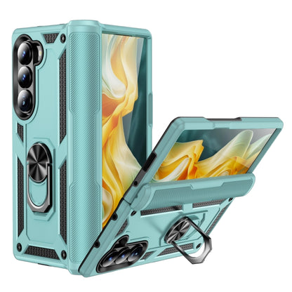 Shockproof TPU + PC Phone Case with Protective Strap, For Samsung Galaxy Z Fold6 5G
