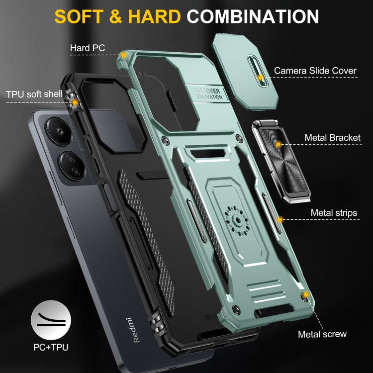 Armor PC + TPU Camera Shield Phone Case