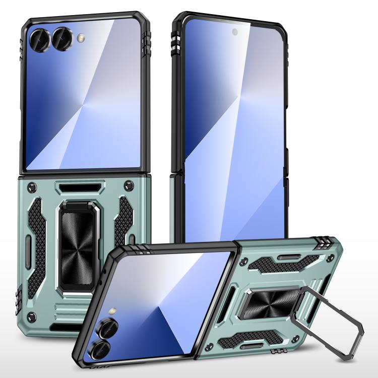 Armor PC + TPU Camera Shield Phone Case, For Galaxy Z Fold7 / Z Fold8 Ultra 5G, For Galaxy Z Flip7 / Z Flip8 5G, For Samsung Galaxy Z Flip6 5G