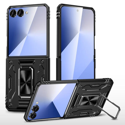Armor PC + TPU Camera Shield Phone Case, For Galaxy Z Fold7 / Z Fold8 Ultra 5G, For Galaxy Z Flip7 / Z Flip8 5G, For Samsung Galaxy Z Flip6 5G