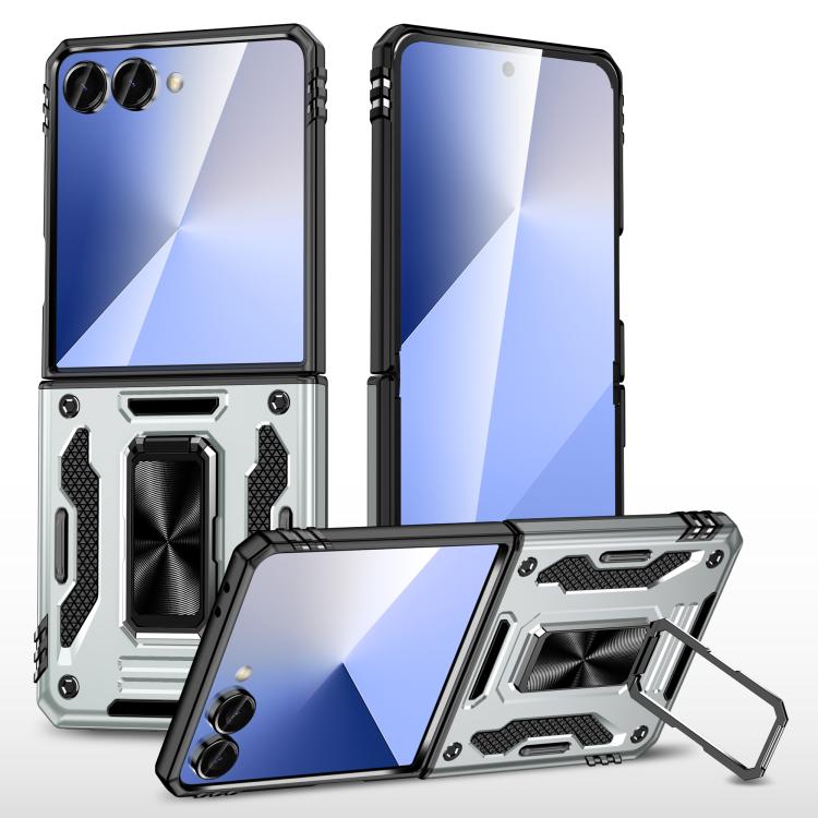 Armor PC + TPU Camera Shield Phone Case, For Galaxy Z Fold7 / Z Fold8 Ultra 5G, For Galaxy Z Flip7 / Z Flip8 5G, For Samsung Galaxy Z Flip6 5G