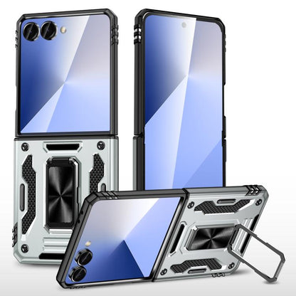 Armor PC + TPU Camera Shield Phone Case, For Galaxy Z Fold7 / Z Fold8 Ultra 5G, For Galaxy Z Flip7 / Z Flip8 5G, For Samsung Galaxy Z Flip6 5G