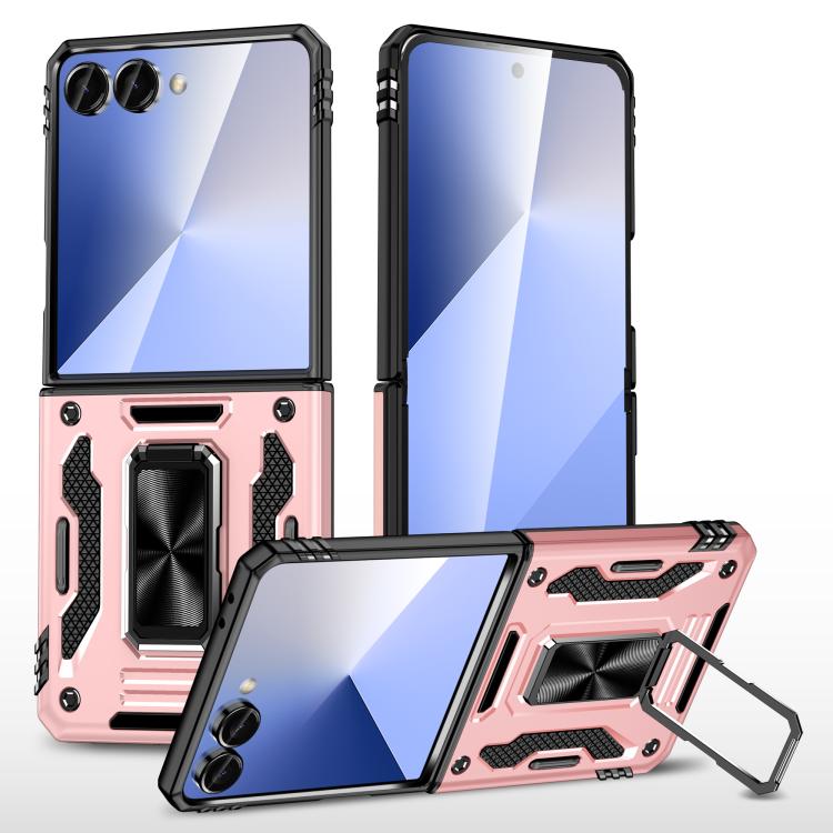 Armor PC + TPU Camera Shield Phone Case, For Galaxy Z Fold7 / Z Fold8 Ultra 5G, For Galaxy Z Flip7 / Z Flip8 5G, For Samsung Galaxy Z Flip6 5G